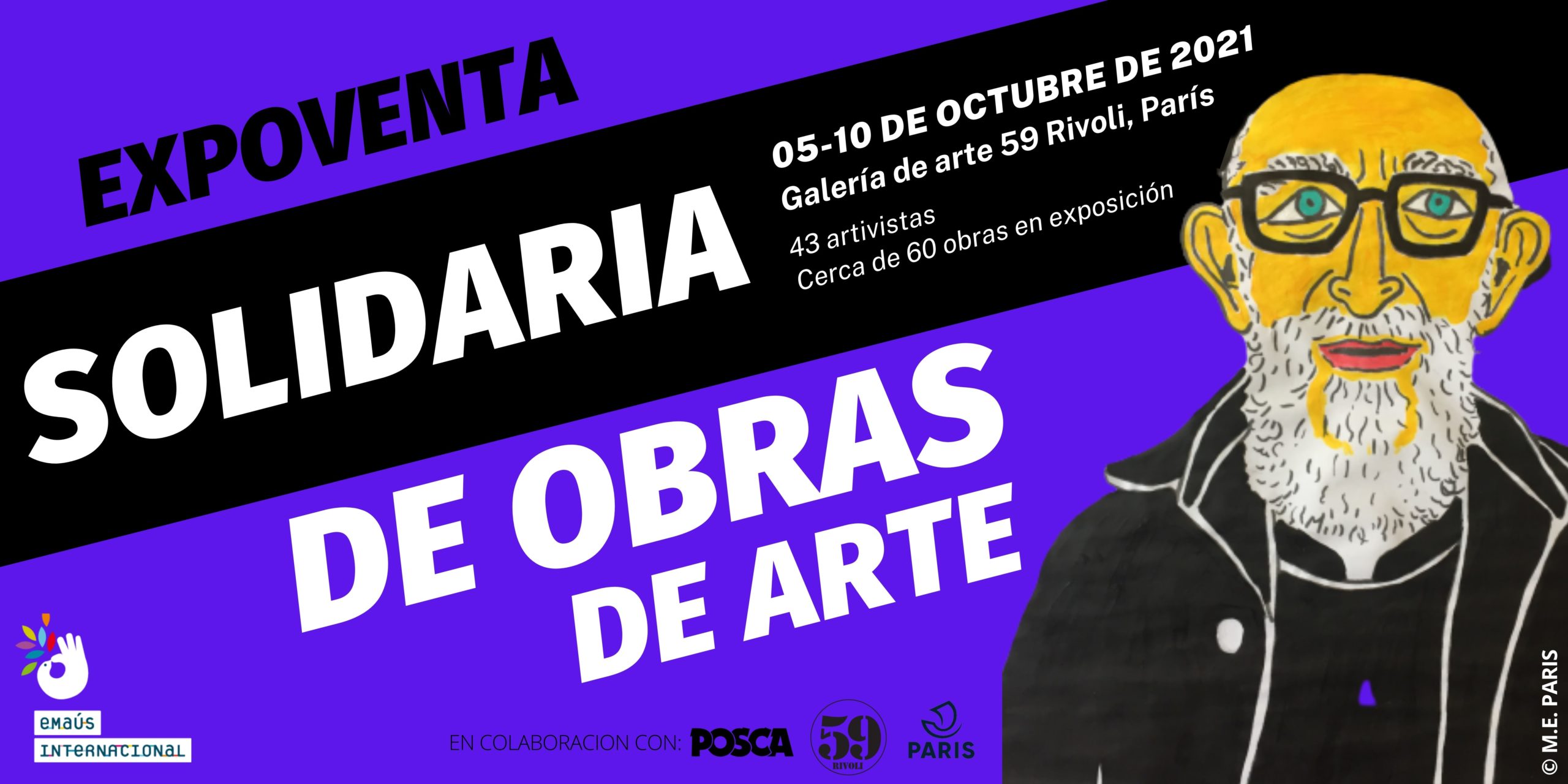 Nueva venta de arte contemporáneo a favor de las acciones de Emaús Internacional