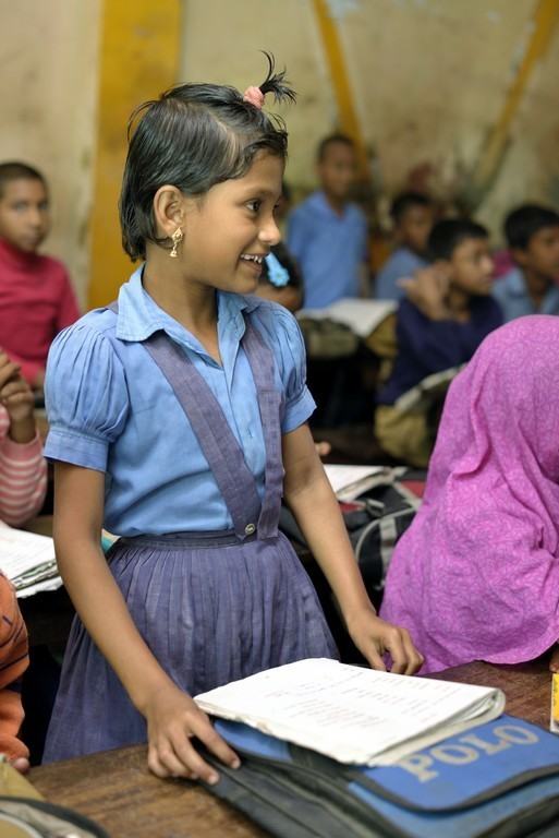 Les enfants reçoivent un enseignement primaire dans nos écoles et peuvent ensuite poursuivre leurs études ailleurs. (photo Didier Gentilhomme)