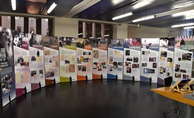 The abbé Pierre archives: a treasure stored at the ANMT (National Archives of the Working World) for 20 years