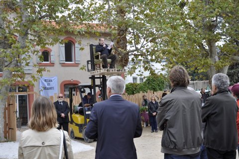 La «Pequeña Granja del Abbé Pierre» en Marsella