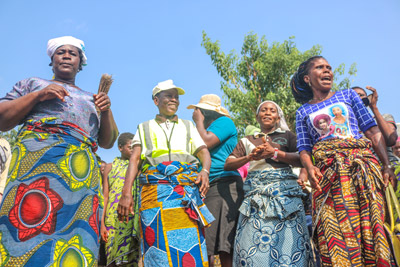 El campo de trabajo internacional de África en imágenes