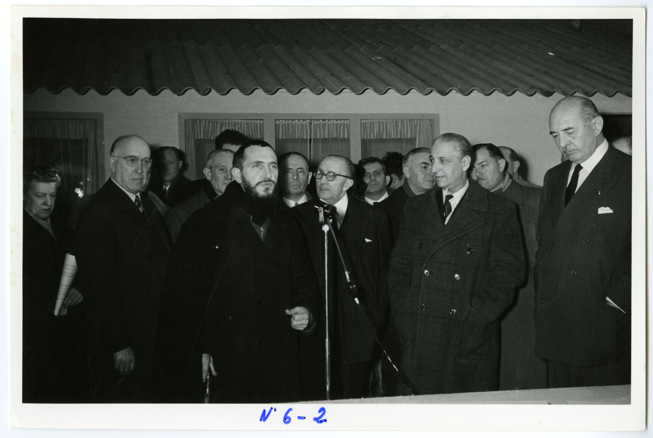 Discours de l'abbé Pierre au Printemps, à Paris, pour l'exposition 